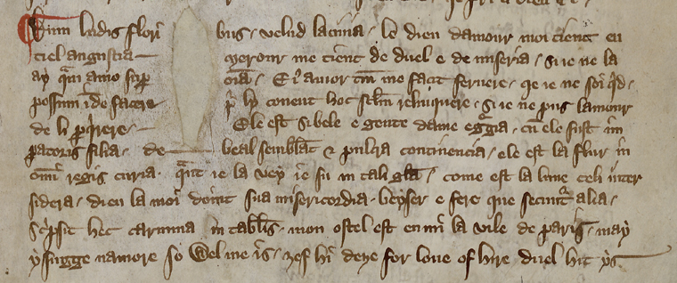 BL Harley 2253, f. 76r (detail)