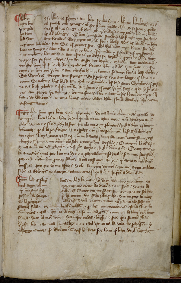 London, BL Harley 2253 f. 76r